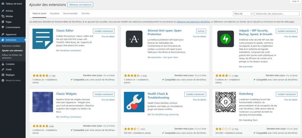 installation plugin yoast seo wordpress