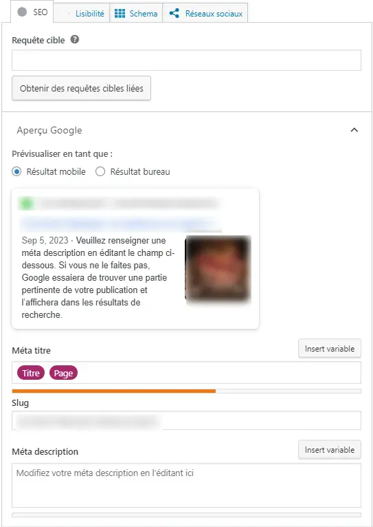 meta donnes yoast seo